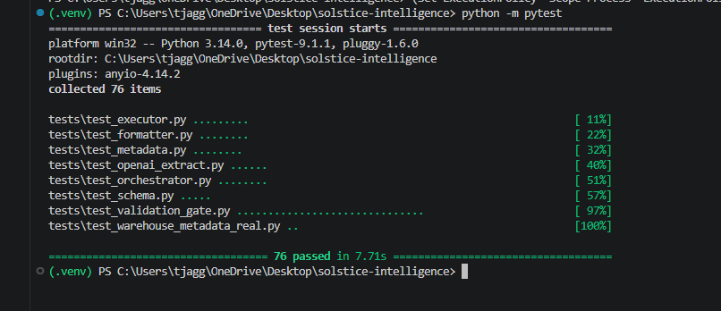 76 passing tests